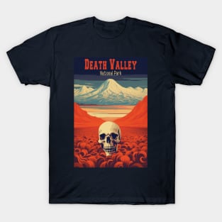 Death Valley National Park Vintage Travel  Poster T-Shirt